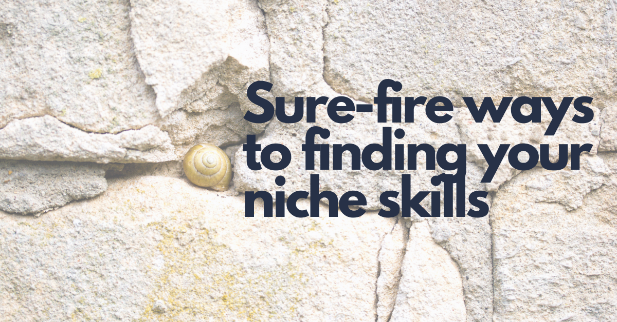 Eight Sure Fire Ways to Finding Your Niche Skills for Freelancing